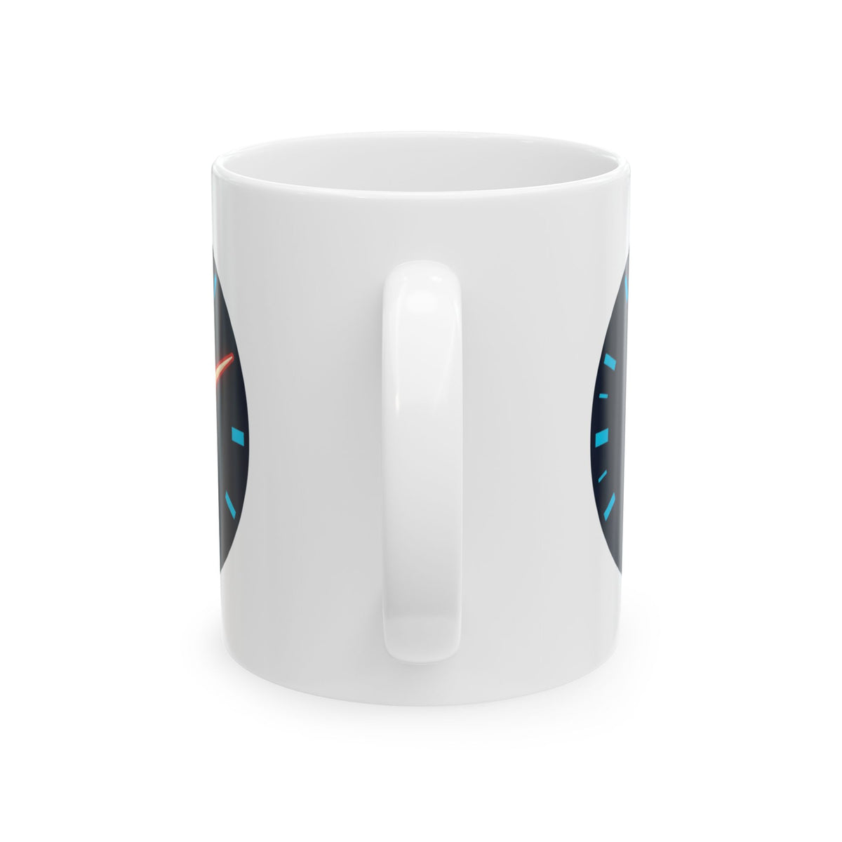 "Full Throttle Tonight" White Ceramic Mug — Graphic