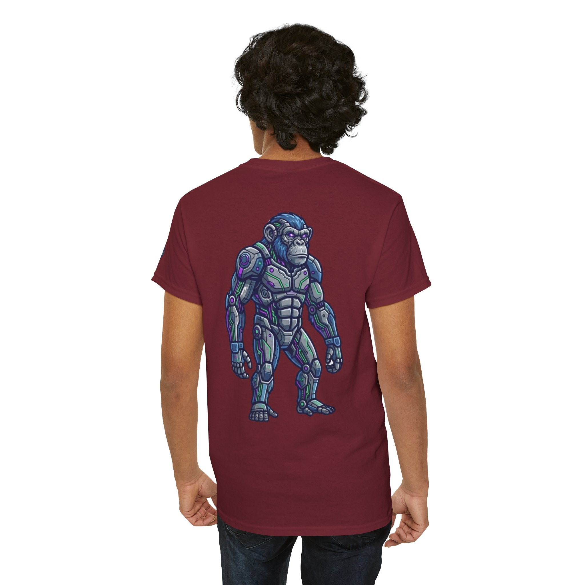 "Cyber Chimp" Premium Graphic Tee