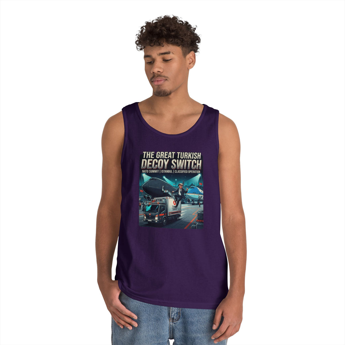 Color: Purple | Decoy Switch Tank Top