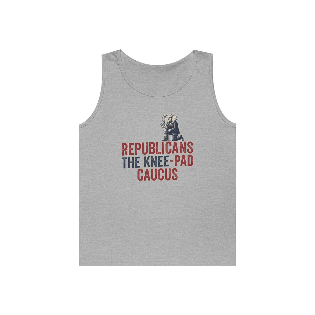 Color: Sport Grey | The Knee Pad Caucus Tank Top