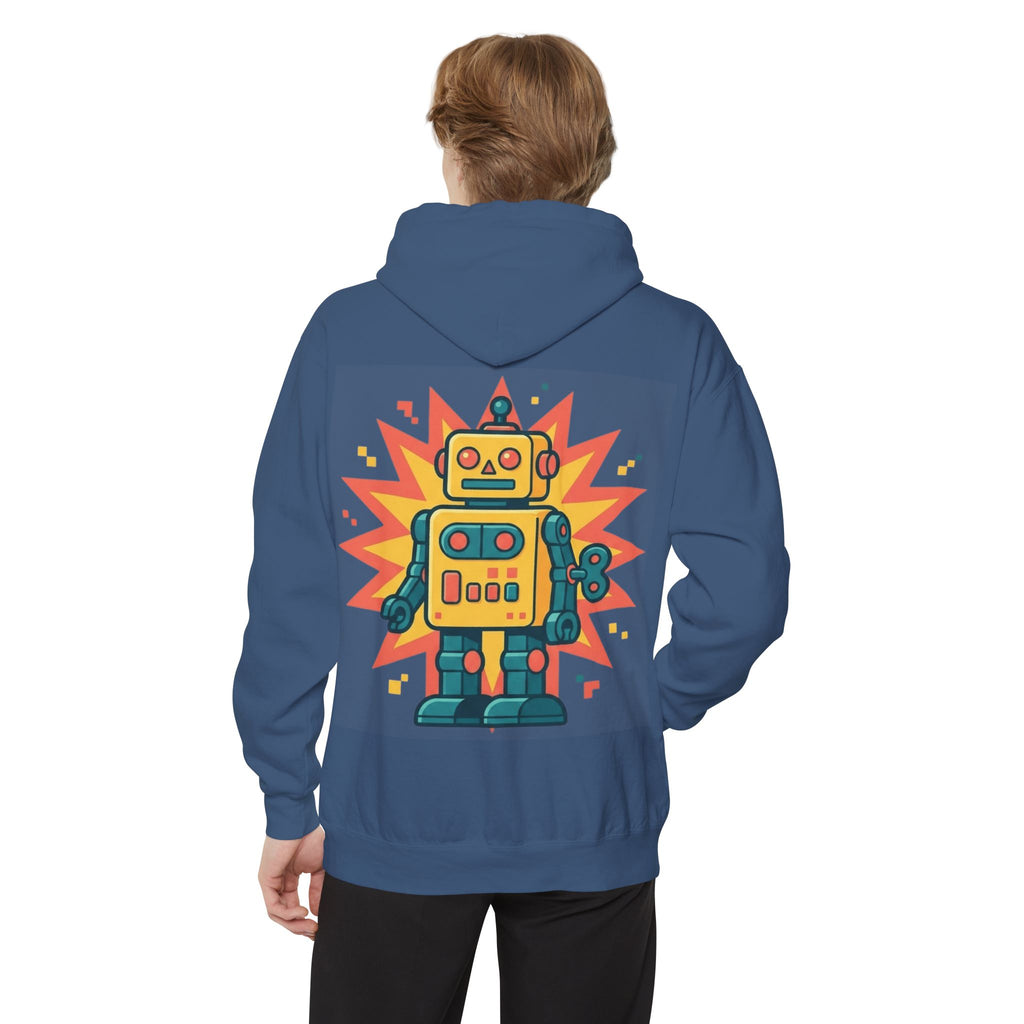 "Toy Robot" Garment-Dyed Hoodie