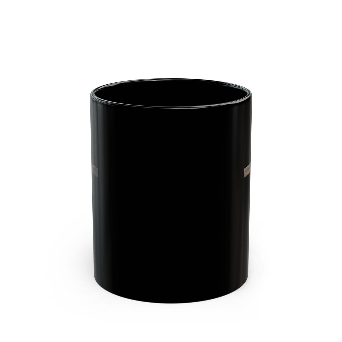 "God Has A Plan For Me" Black Ceramic Mug — Graphic