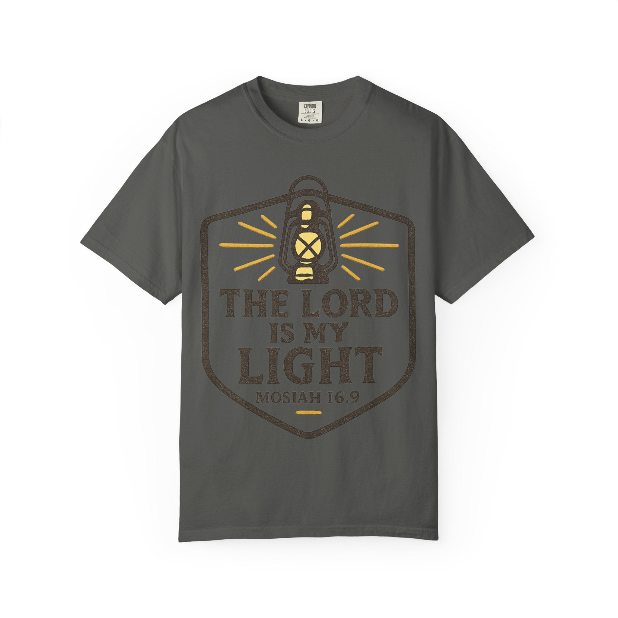 "The Lord is My Light" Unisex Garment-Dyed T-shirt