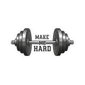 "Make Me Hard" Sticker — Main
