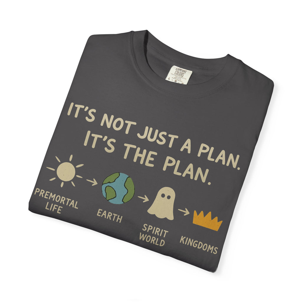 "It's The Plan" Unisex Garment-Dyed T-shirt