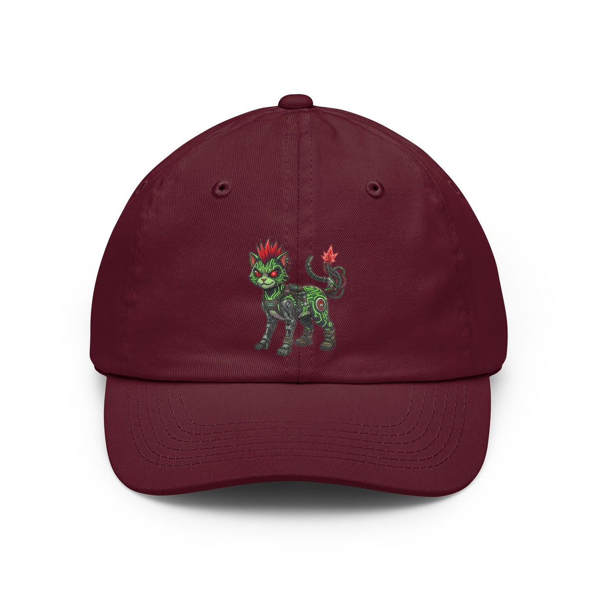 Color: Maroon | Boots Dad Hat