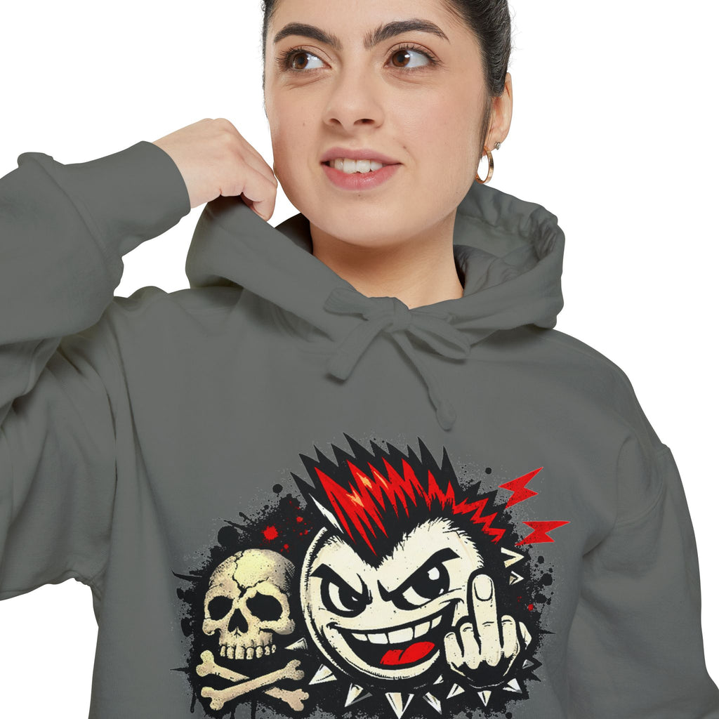 One Finger Opinion | Garment-Dyed Hoodie — AttitudeShirts
