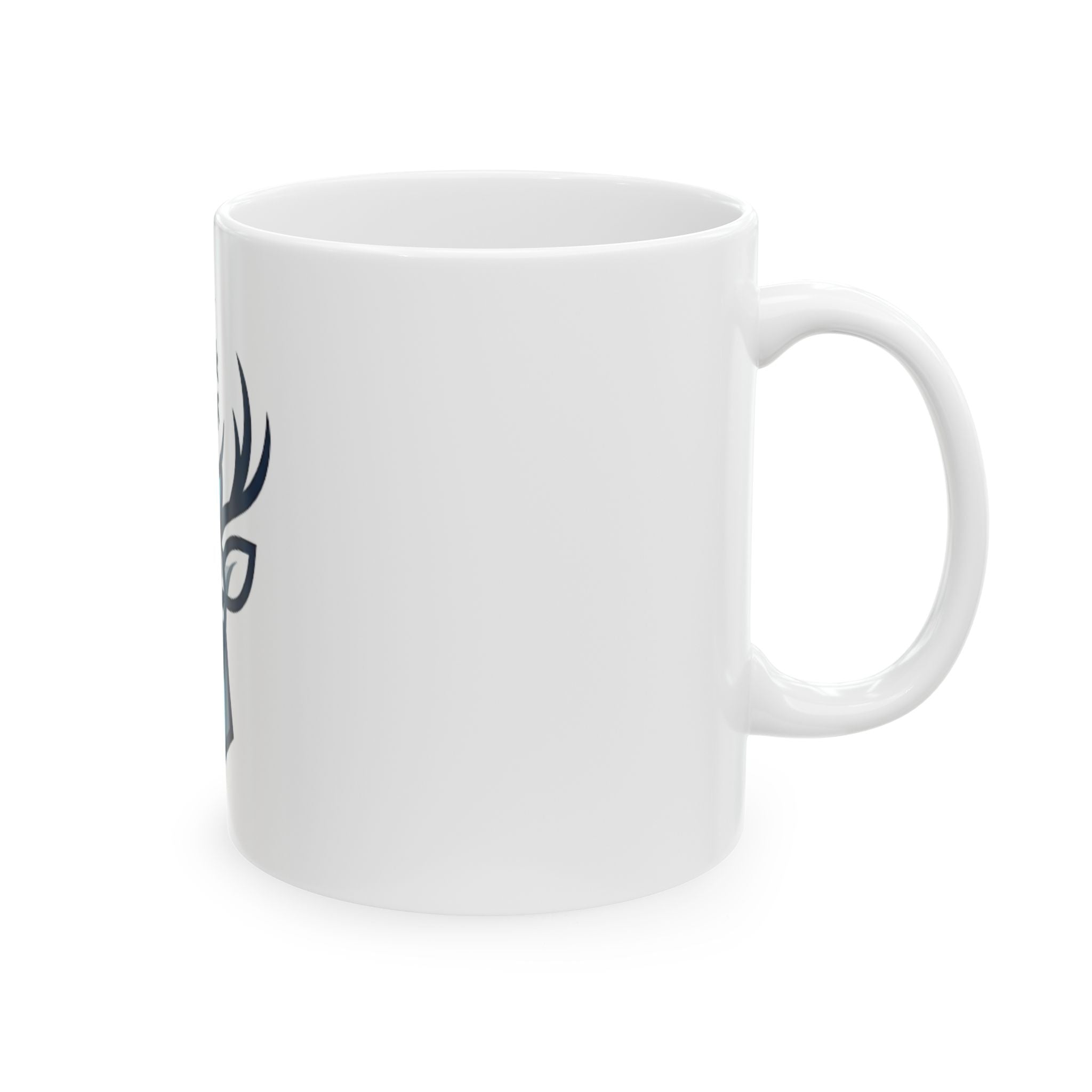 "February Legend" White Ceramic Mug — Graphic