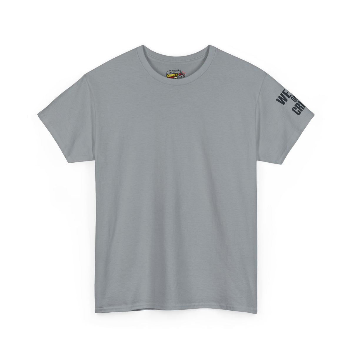 Color: Gravel | Weak On Crime Premium Graphic Tee