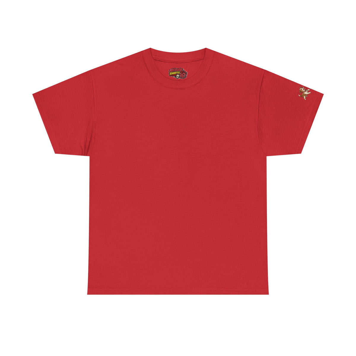 Color: Red | A Boy And His Dog Premium Graphic Tee