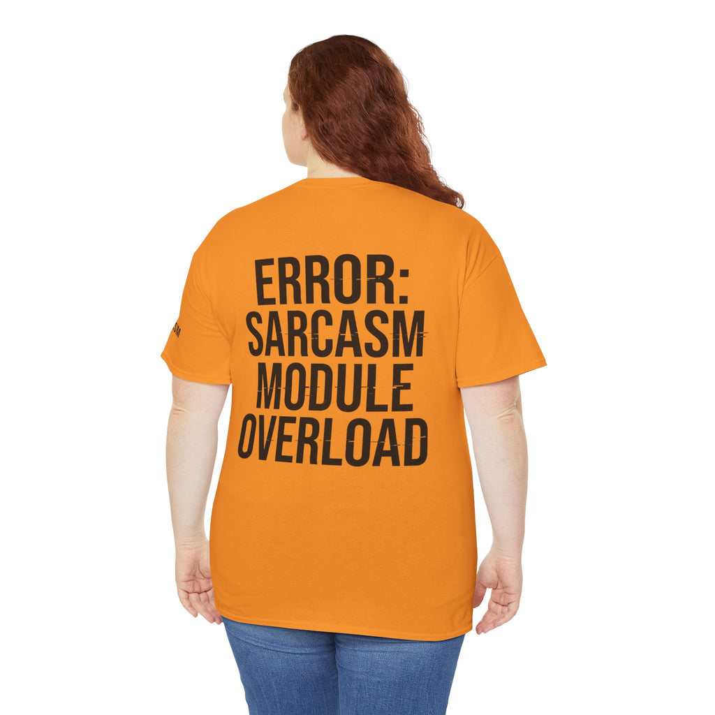 "Error Sarcasm" Premium Graphic Tee