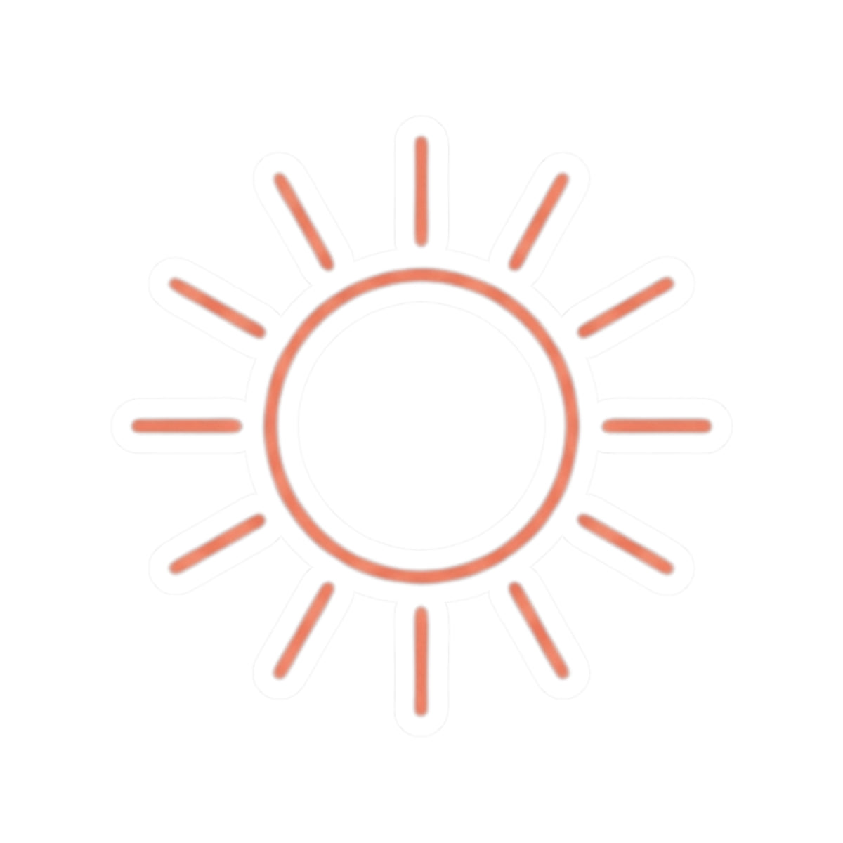 "Sun" Sticker