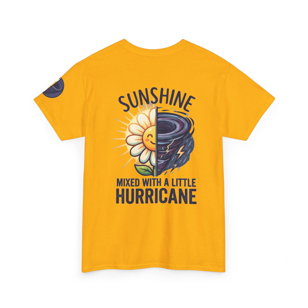 Color: Gold | Sunshine Mixed With A Little Hurricane Premium Graphic Tee