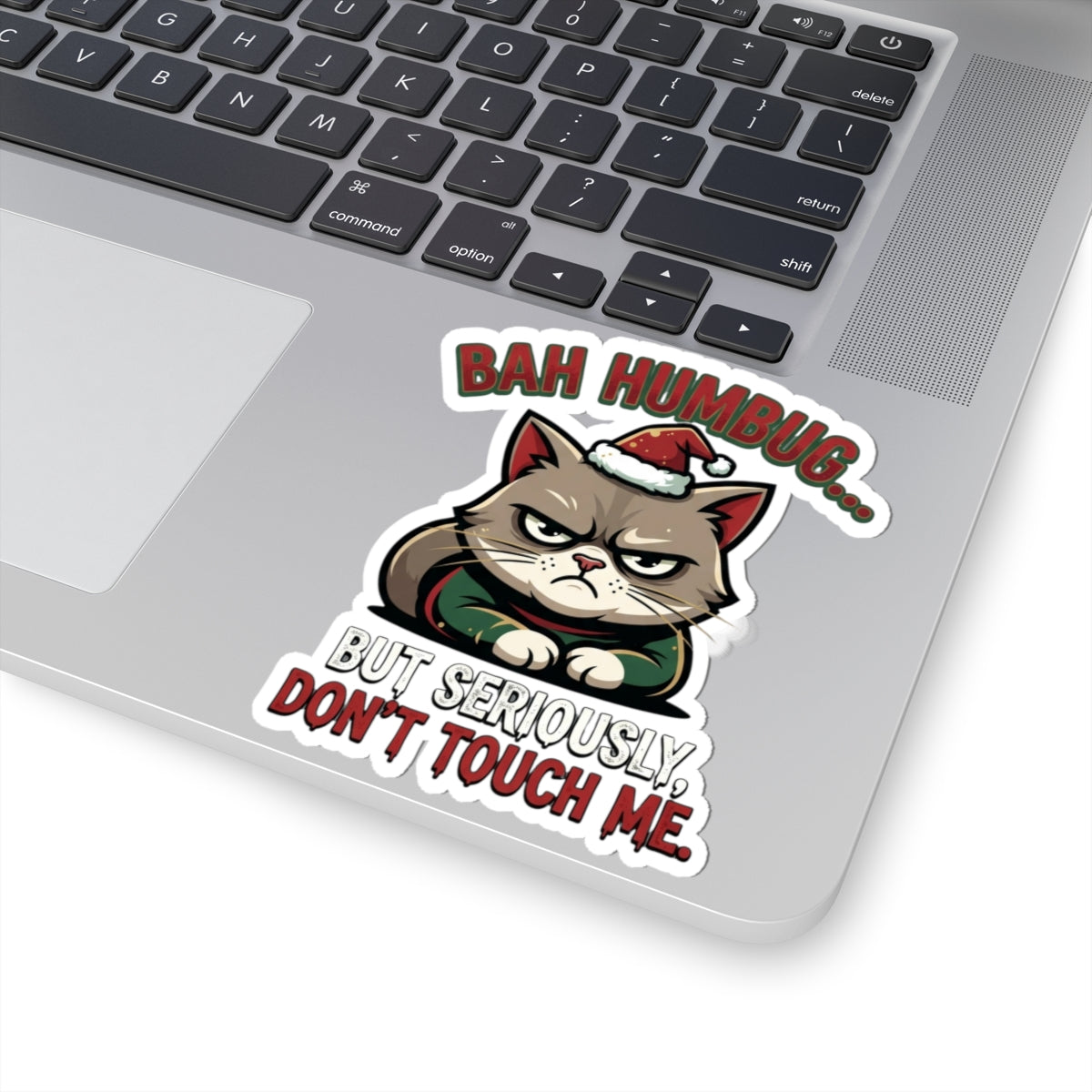"Bah Humbug" Sticker — Main