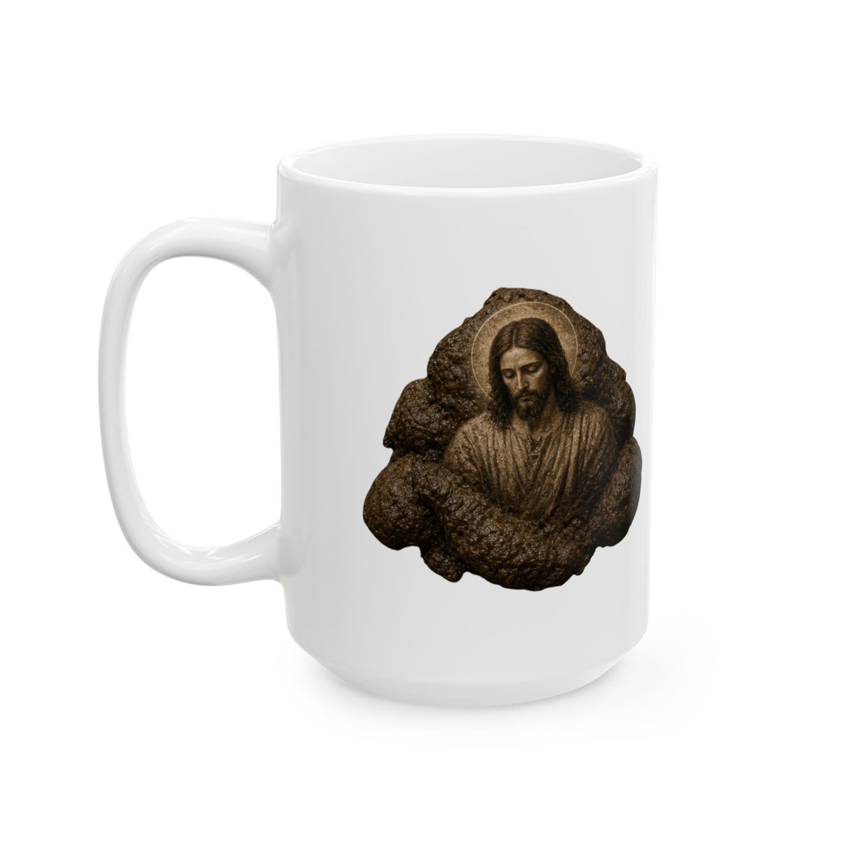 "Good Book Series It's a Sign - Really" White Ceramic Mug — Graphic