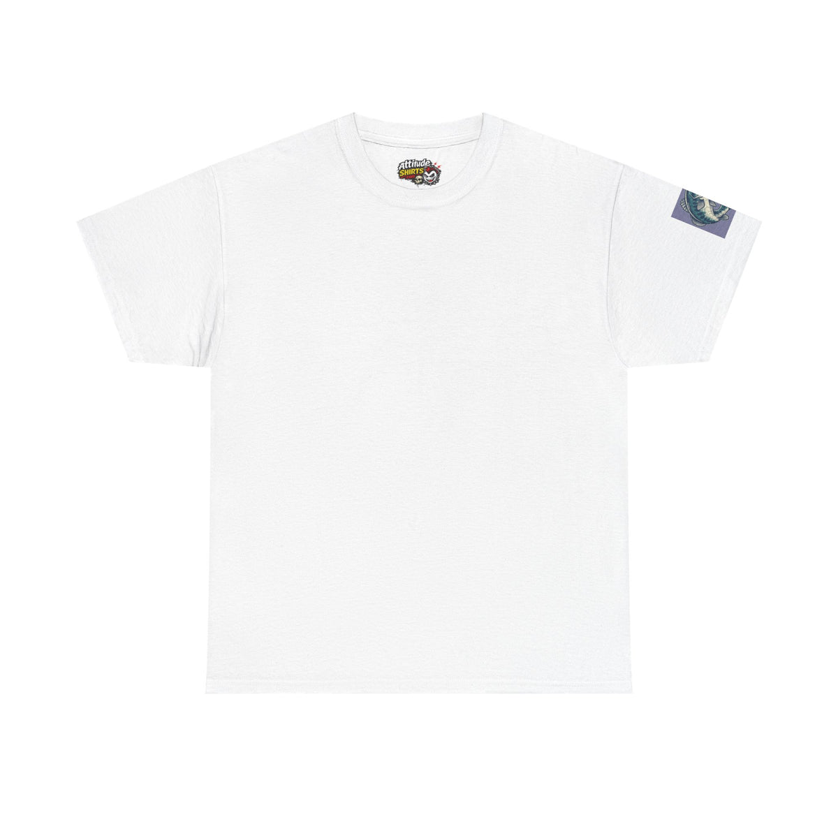 Color: White | Never Leave A Good Hole Premium Graphic Tee