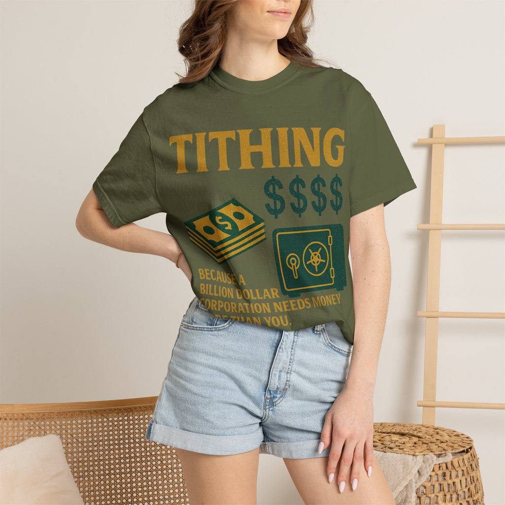 "Corporate Charity" Unisex Garment-Dyed T-shirt