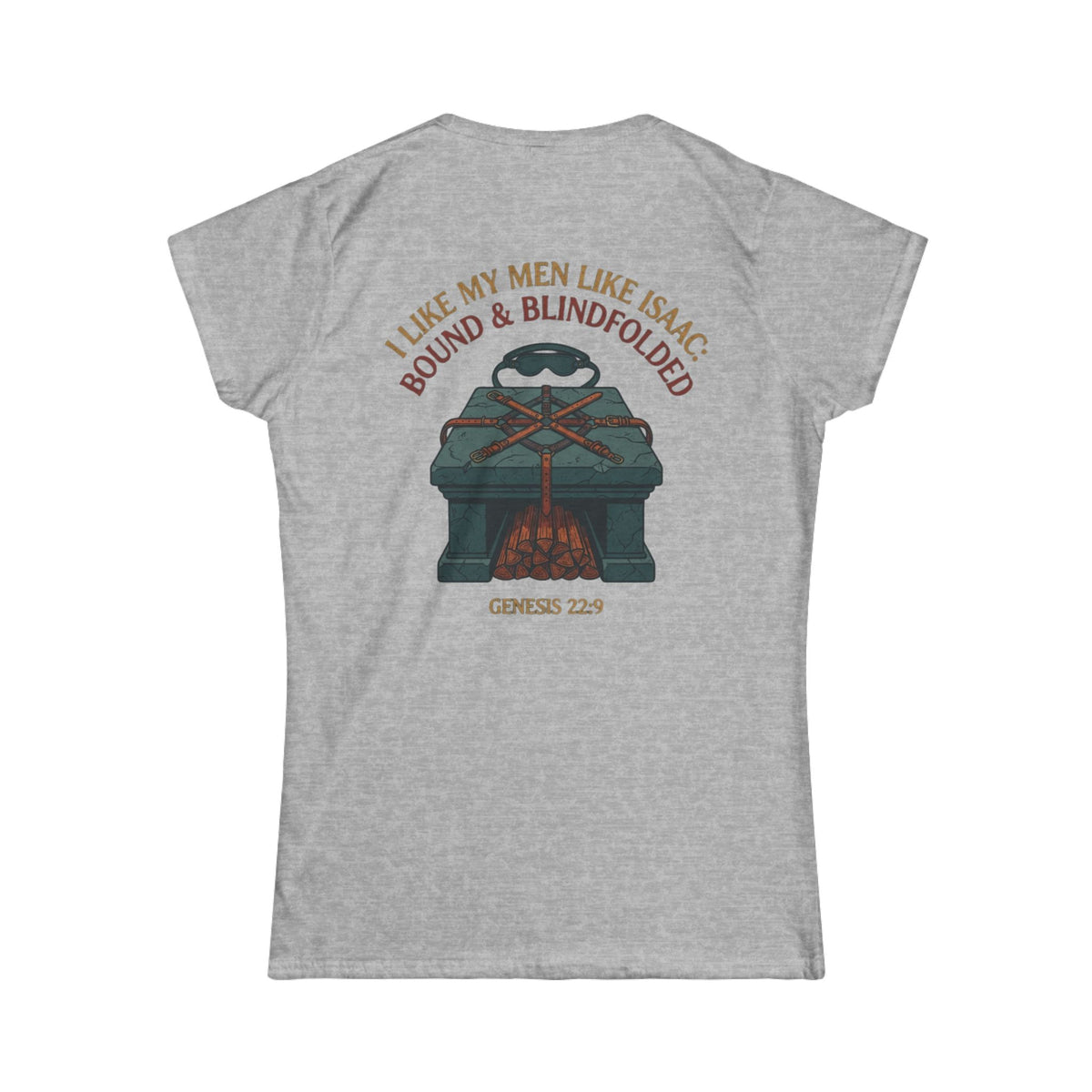 "Good Book Series Bound & Blindfolded" Women's Tee
