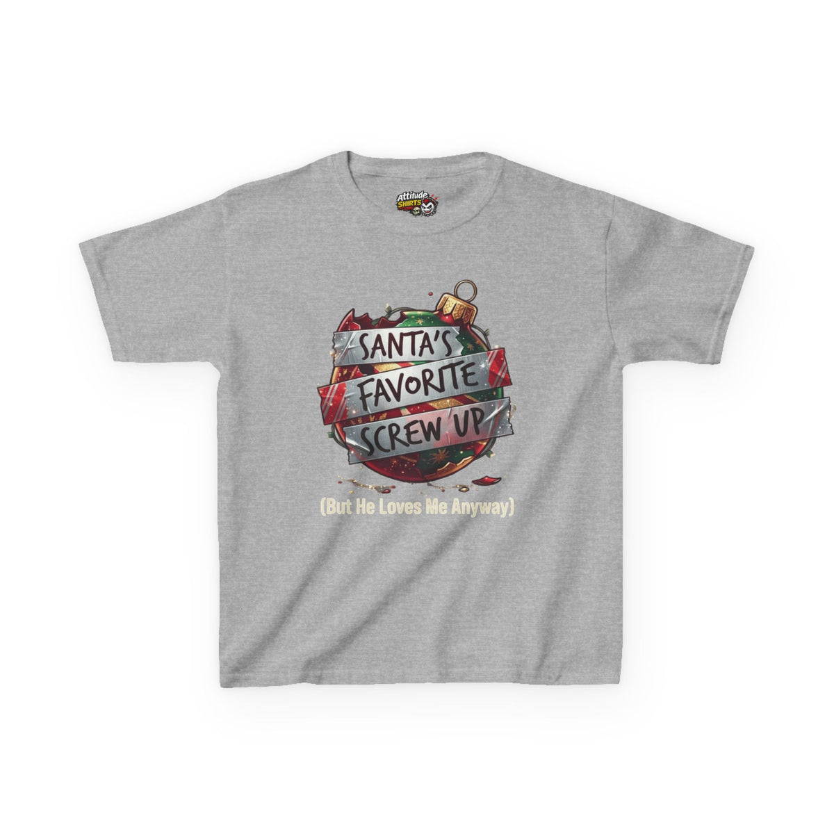 "Santa's Favorite Screw Up" Kids Tee