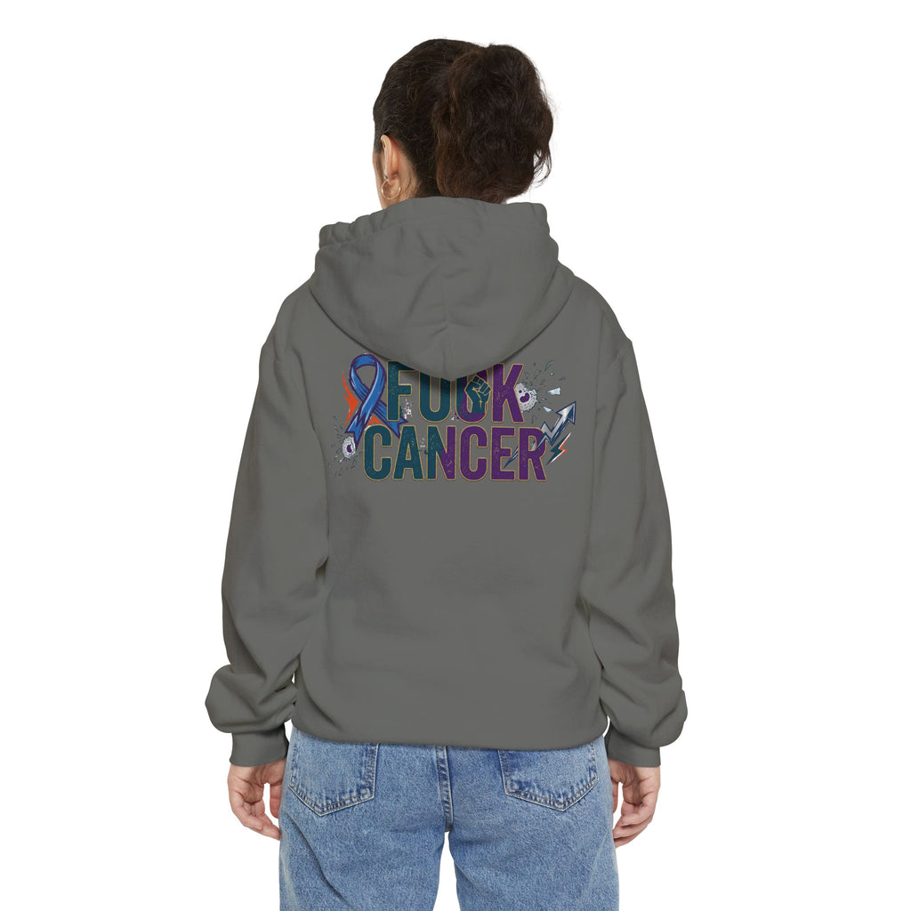 "Fuck Cancer" Garment-Dyed Hoodie