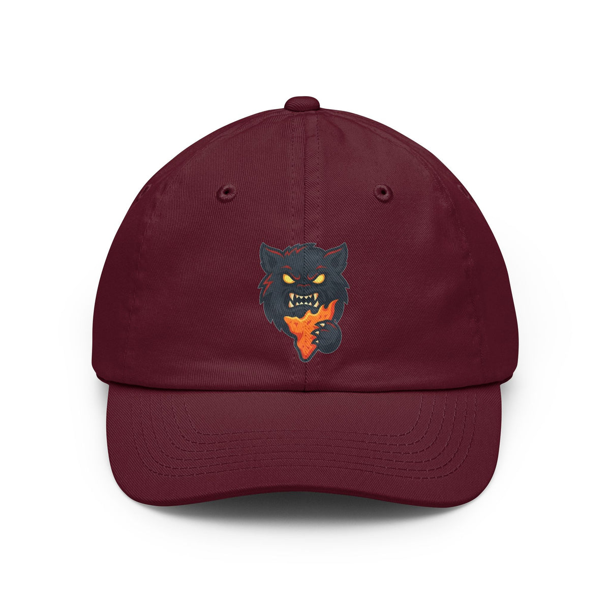 Color: Maroon | You Won't Like It I'm Hangry Dad Hat — Graphic