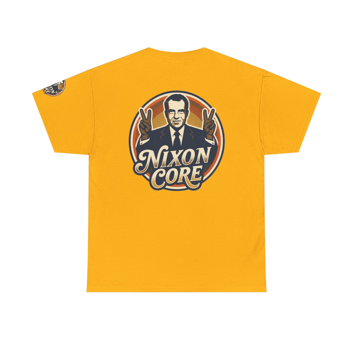 Color: Gold | Nixon Core Premium Graphic Tee
