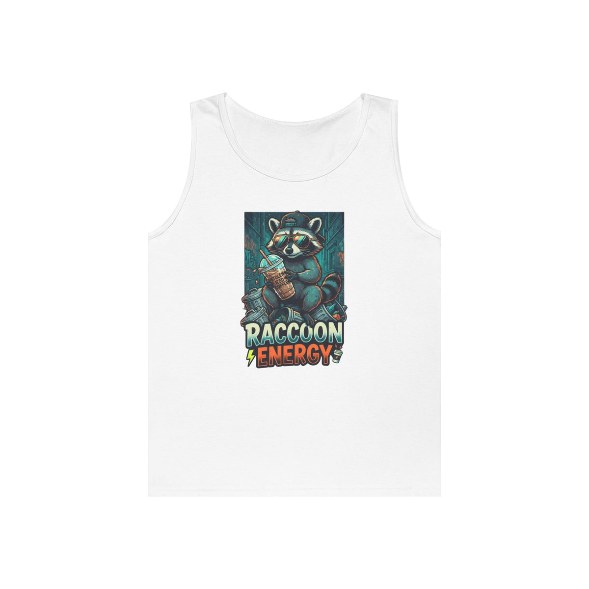 "Raccoon Energy" Tank Top