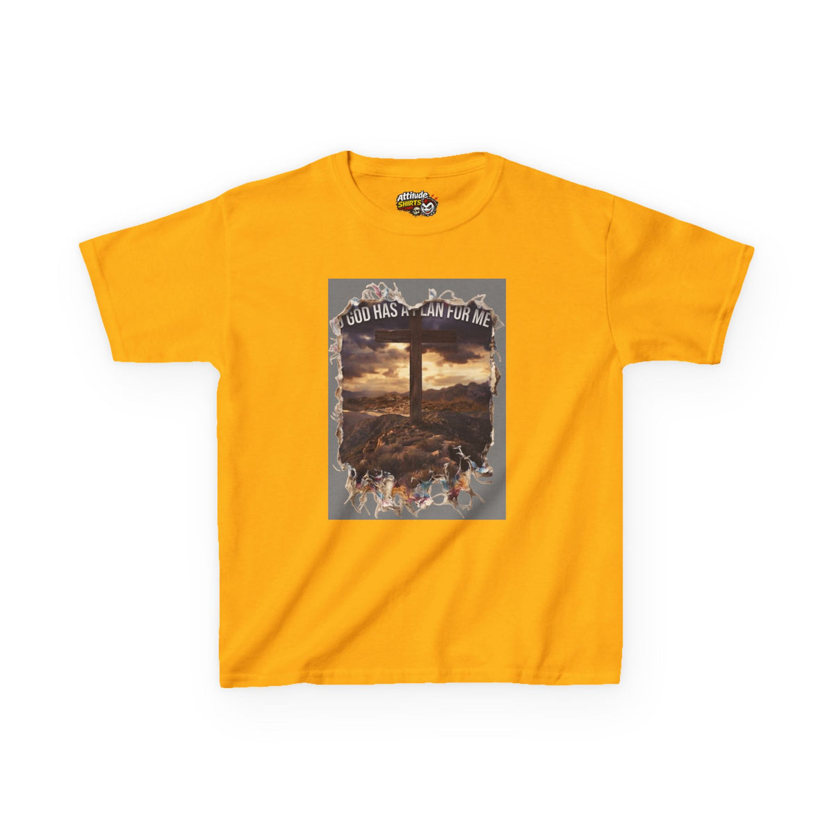 "God Has A Plan For Me" Kids Tee