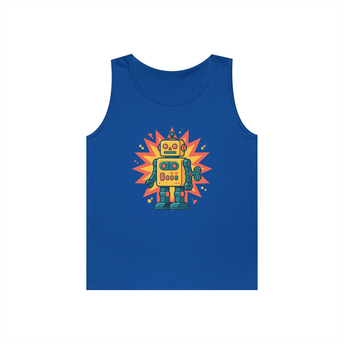Color: Royal | Toy Robot Tank Top