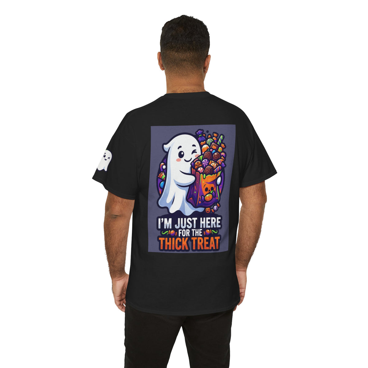 Color: Black | I'm Just Here For The Thick Treat Premium Graphic Tee