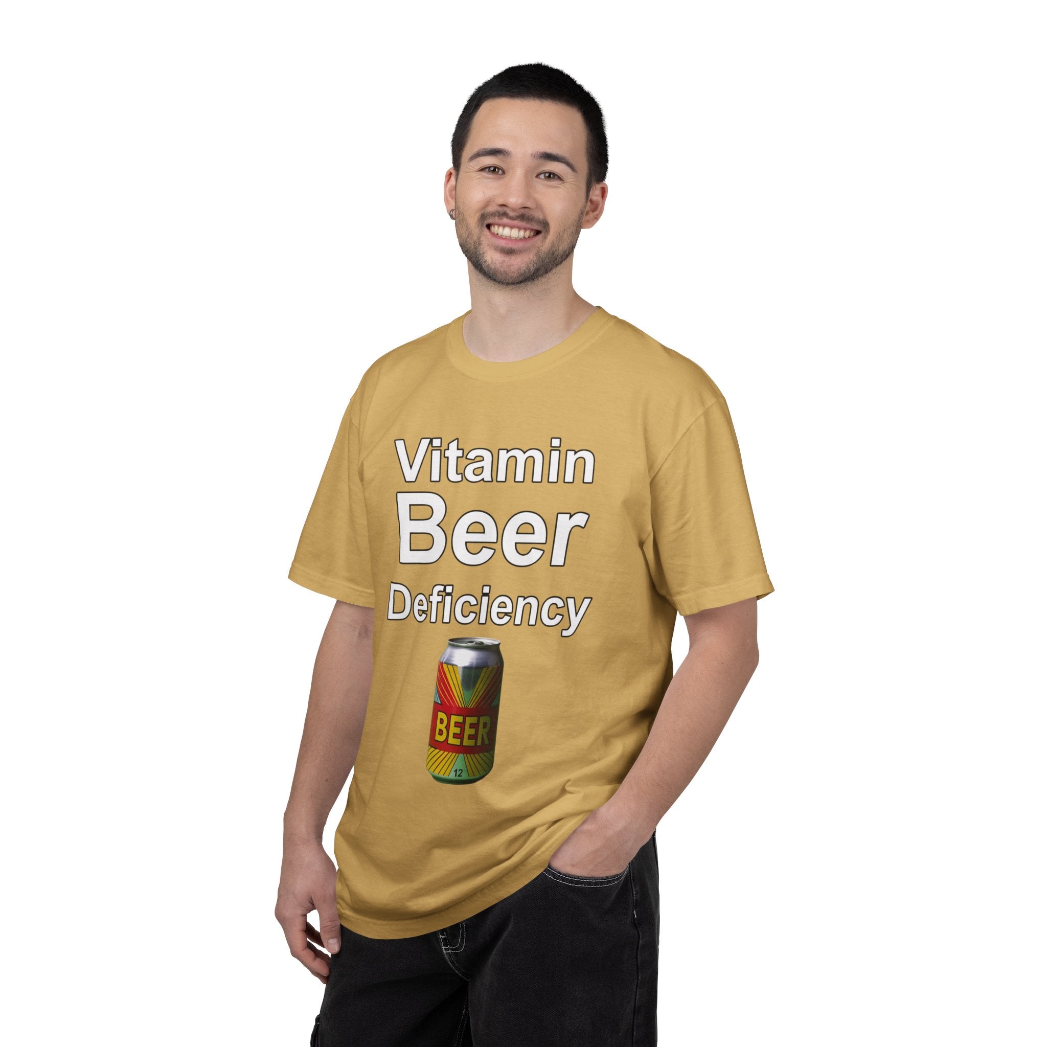 "Vitamin Beer " Unisex Garment-Dyed T-shirt