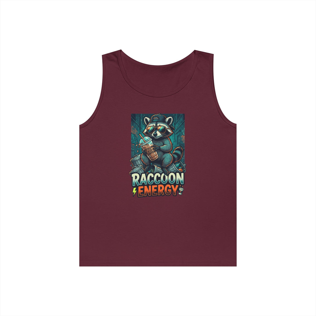"Raccoon Energy" Tank Top