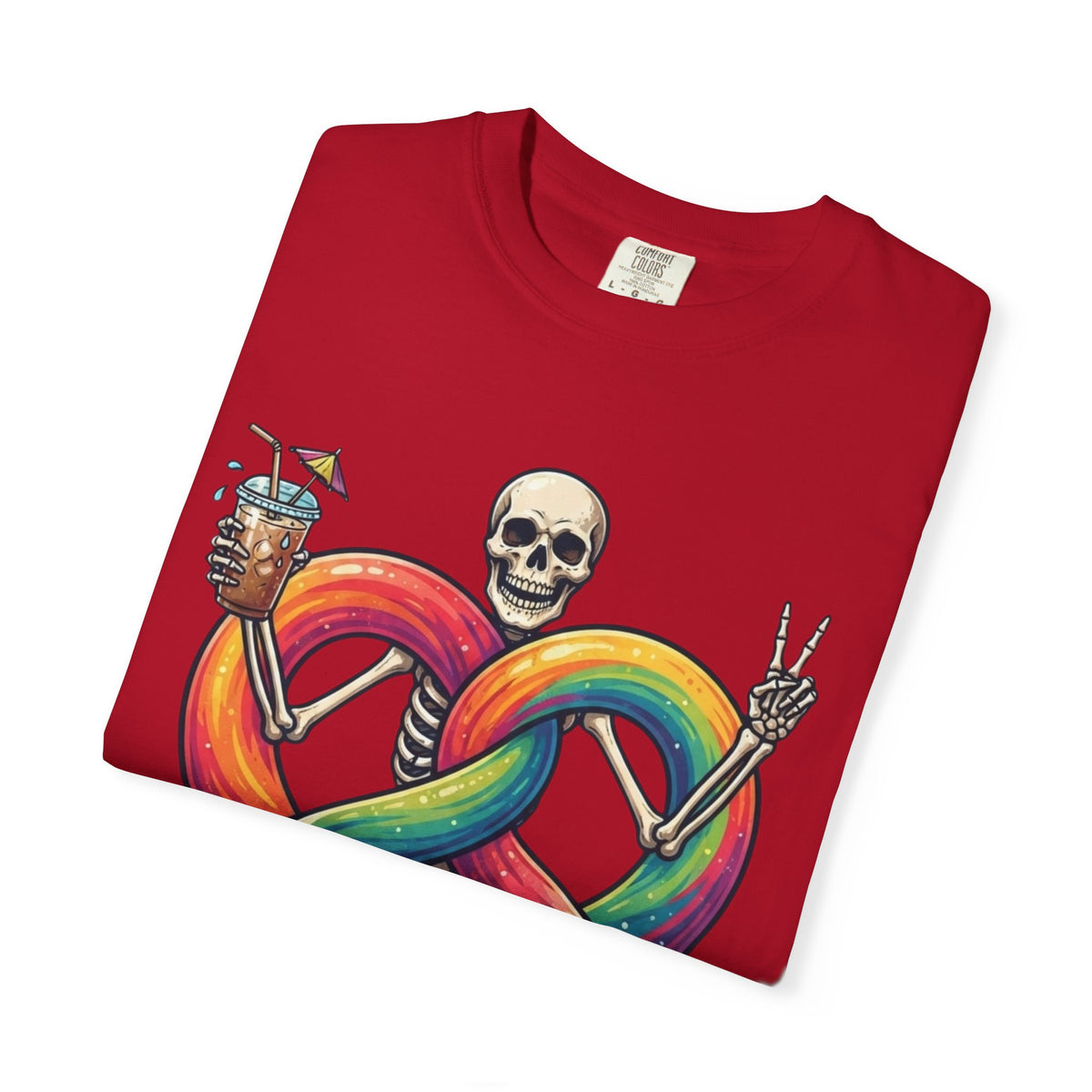 "Flexible But Not About Brunch" Unisex Garment-Dyed Tee