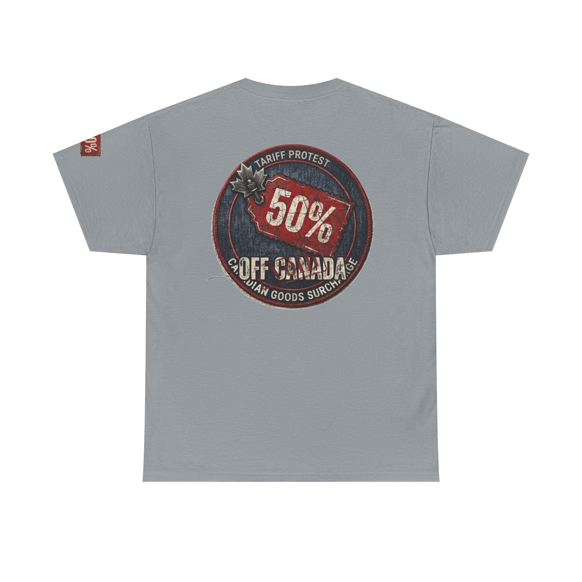 Color: Gravel | 50% Off Canada Premium Graphic Tee