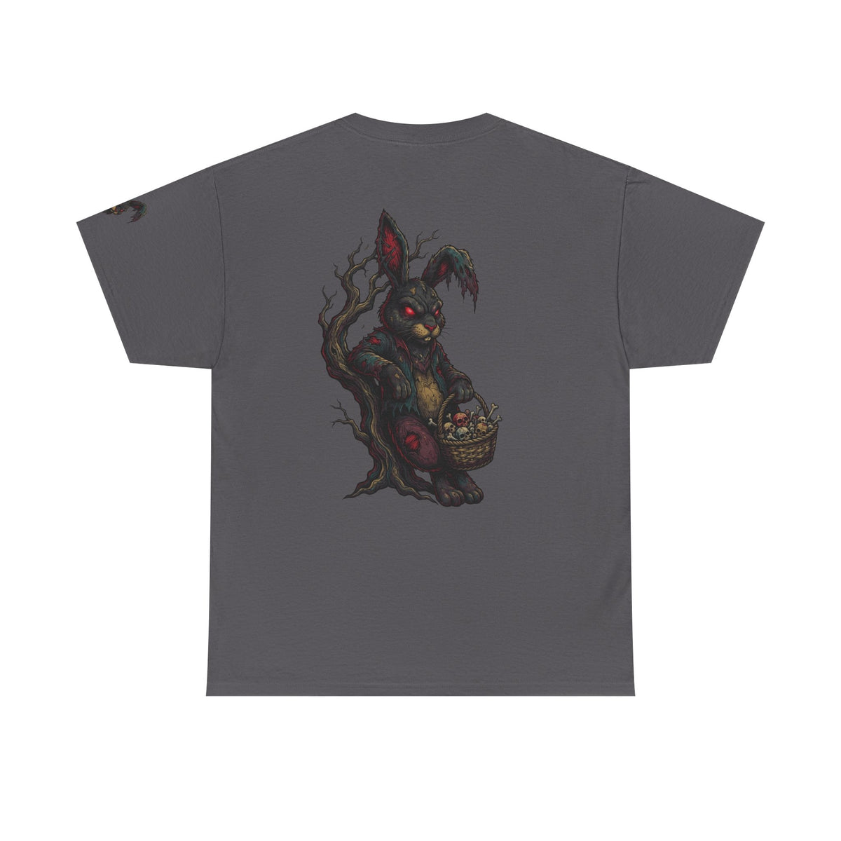 Color: Charcoal | Zombie Bunny Premium Graphic Tee