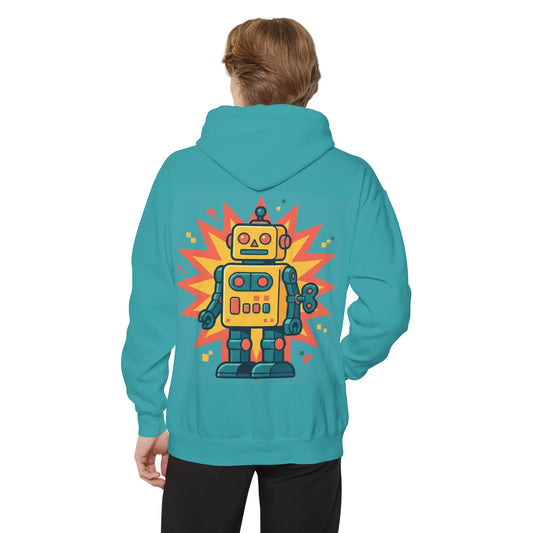 "Toy Robot" Garment-Dyed Hoodie