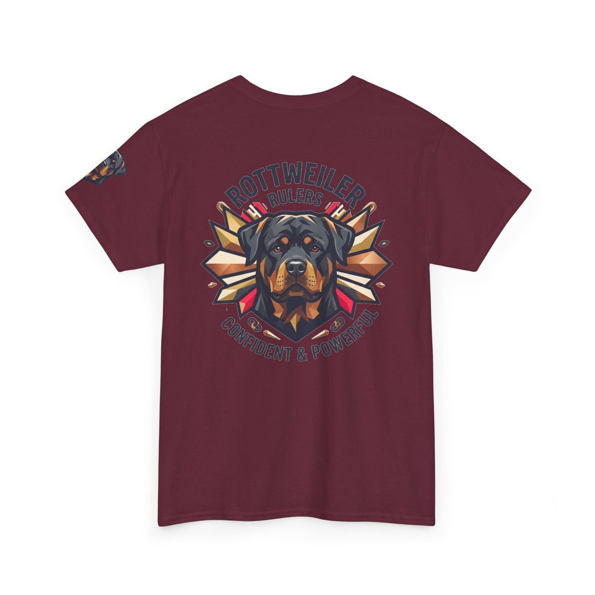 "Rottweiler Rulers Confident Powerful" Premium Graphic Tee