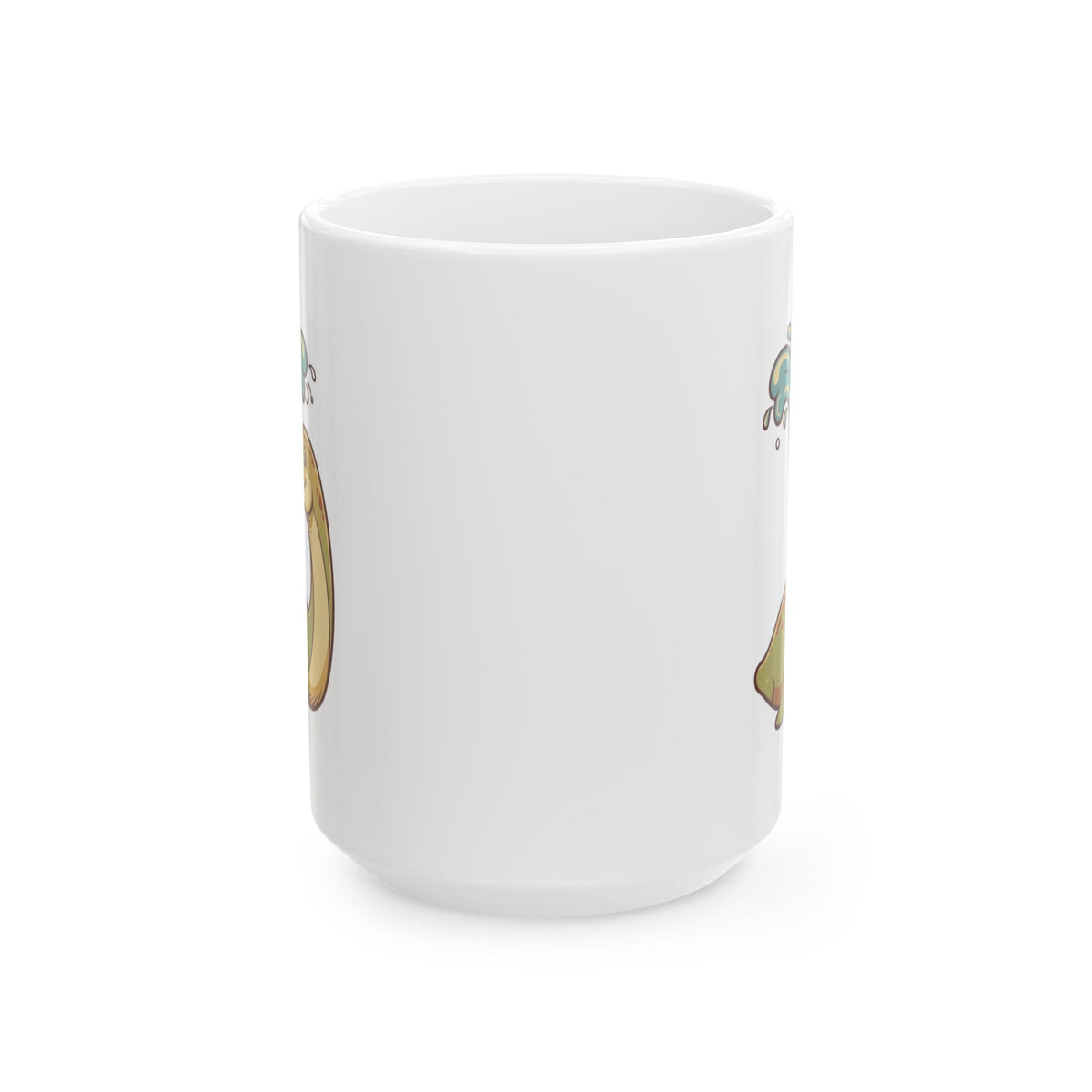 "Champ (Lake Champlain)" White Ceramic Mug — Graphic