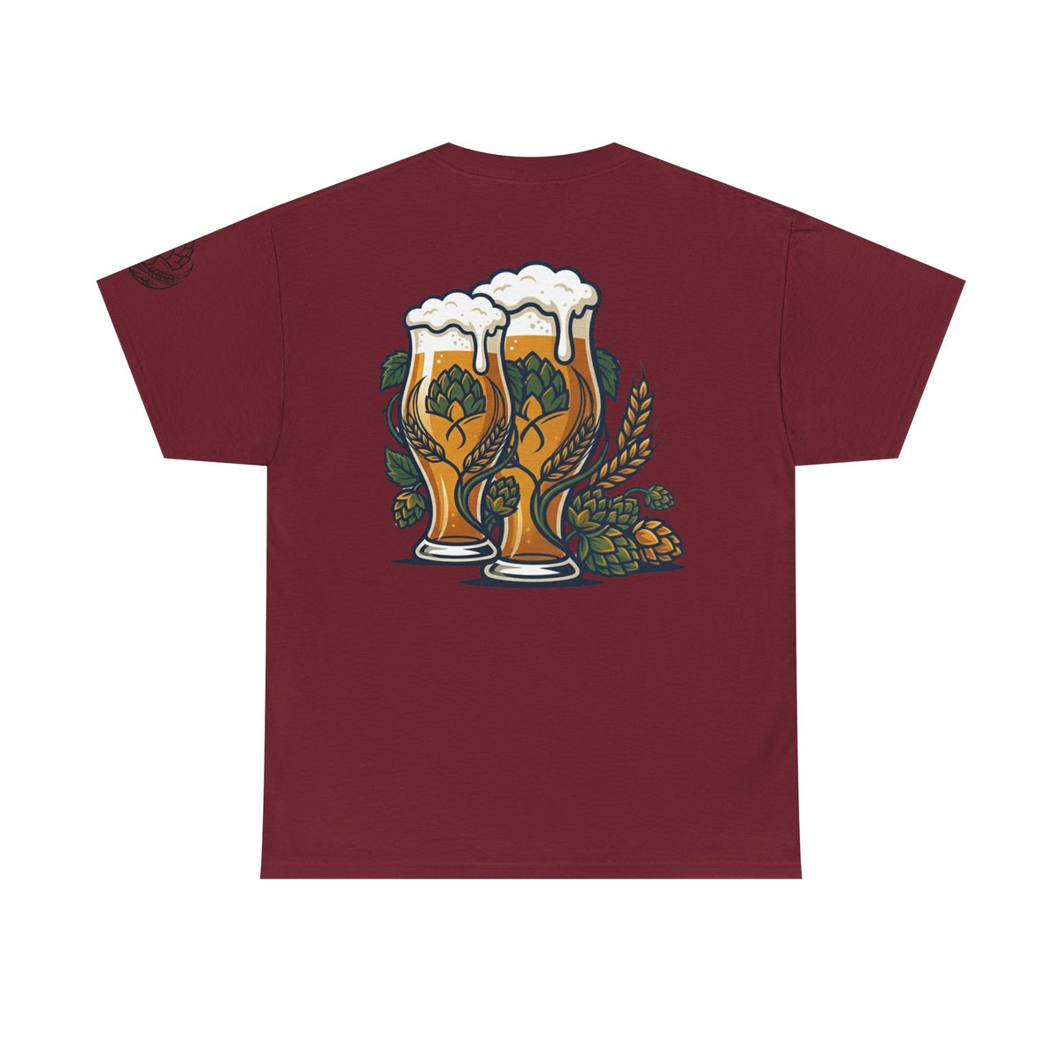 Color: Garnet | Beer Premium Graphic Tee
