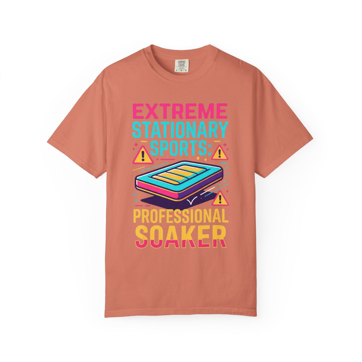 Color: Terracotta | Professional Soaker Unisex Garment-Dyed Tee