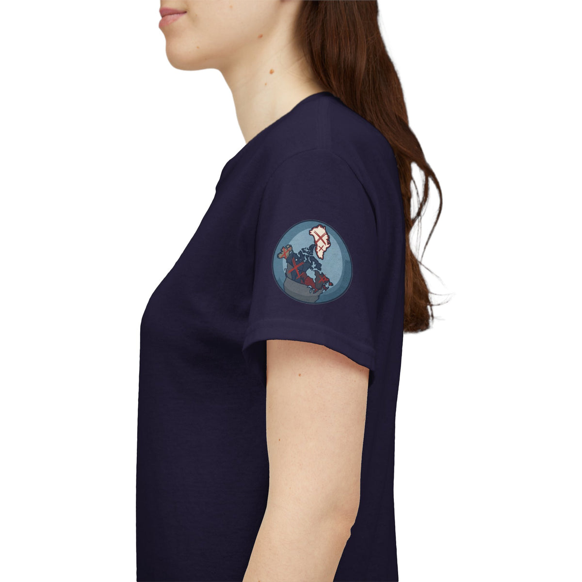 Color: Blackberry | Loose Talk About Countries That Aren't His Premium Graphic Tee