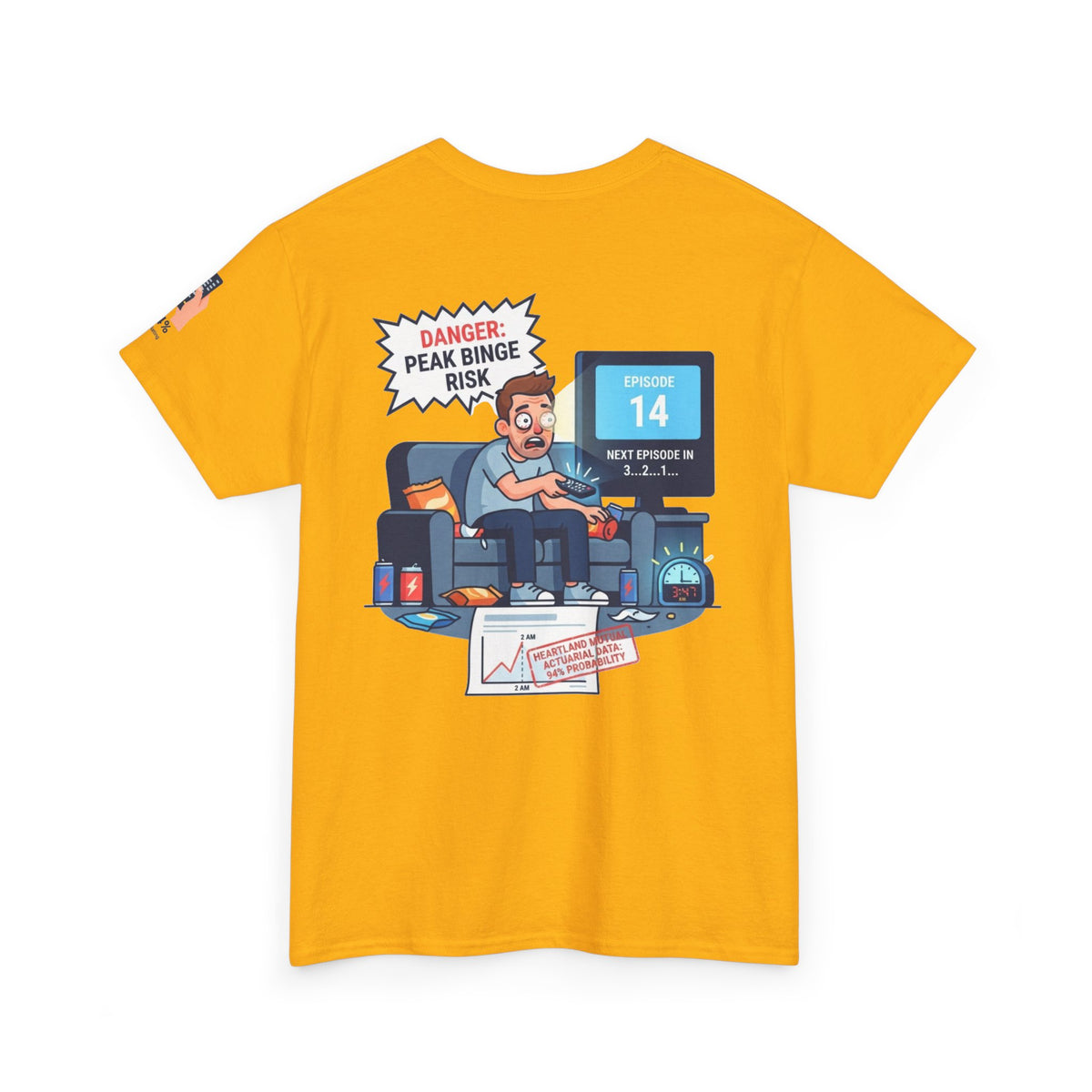 "Peak Bing Risk" Premium Graphic Tee