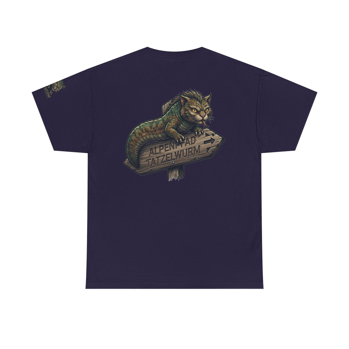 Color: Blackberry | Tatzelwurm (Alpine Europe) Premium Graphic Tee