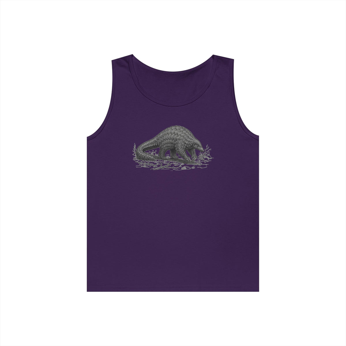 "Pencil Sketch Art Pangolin" Tank Top