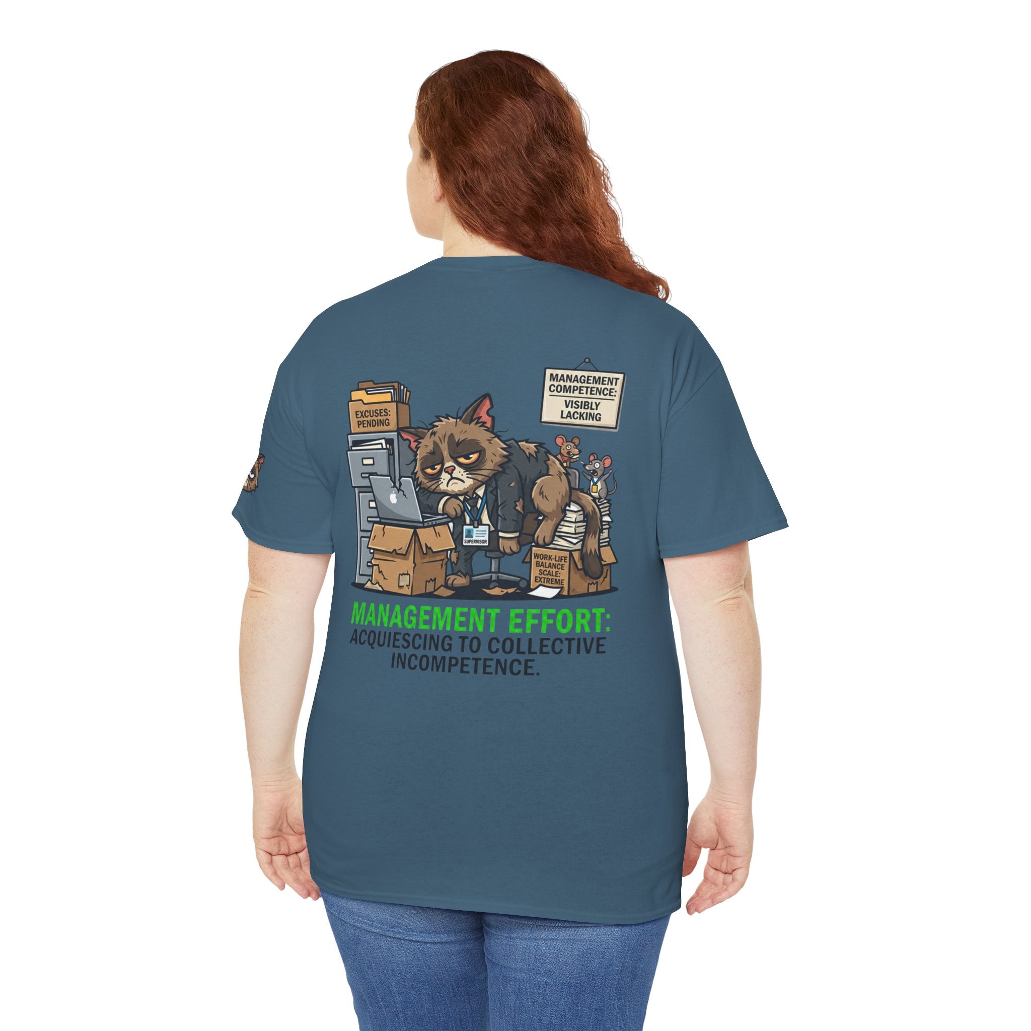 "Acquiescing to Collective Incompetence" Premium Graphic Tee