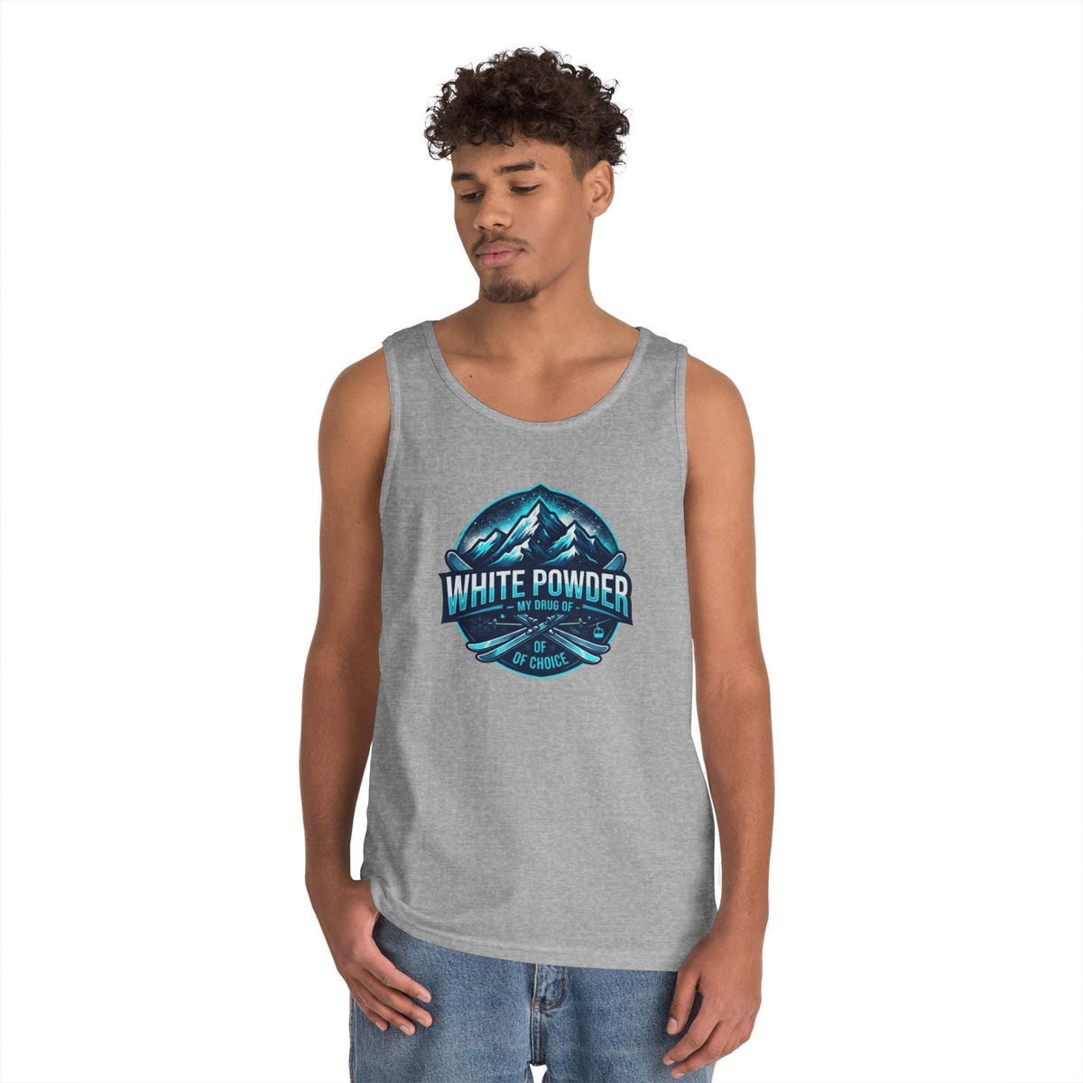 Color: Sport Grey | Ski Drug of Choice Tank Top