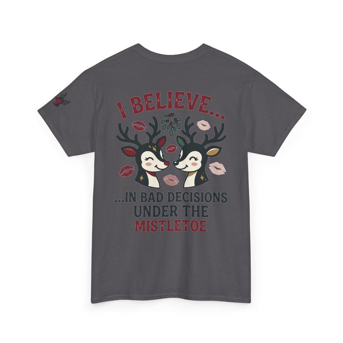 "Bad Decisions Under the Mistletoe" Premium Graphic Tee