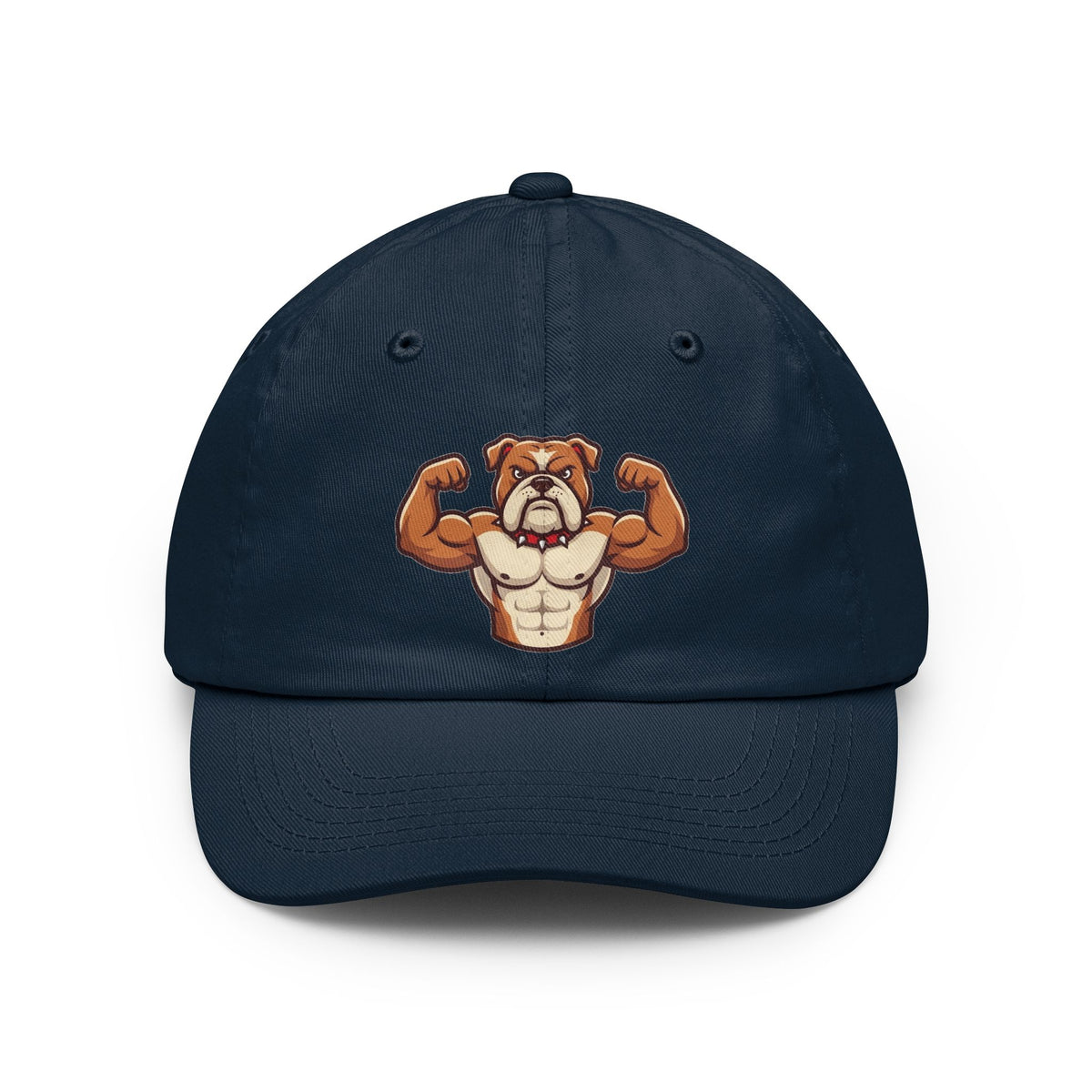 Color: Navy | Bull Credible Dad Hat — Graphic