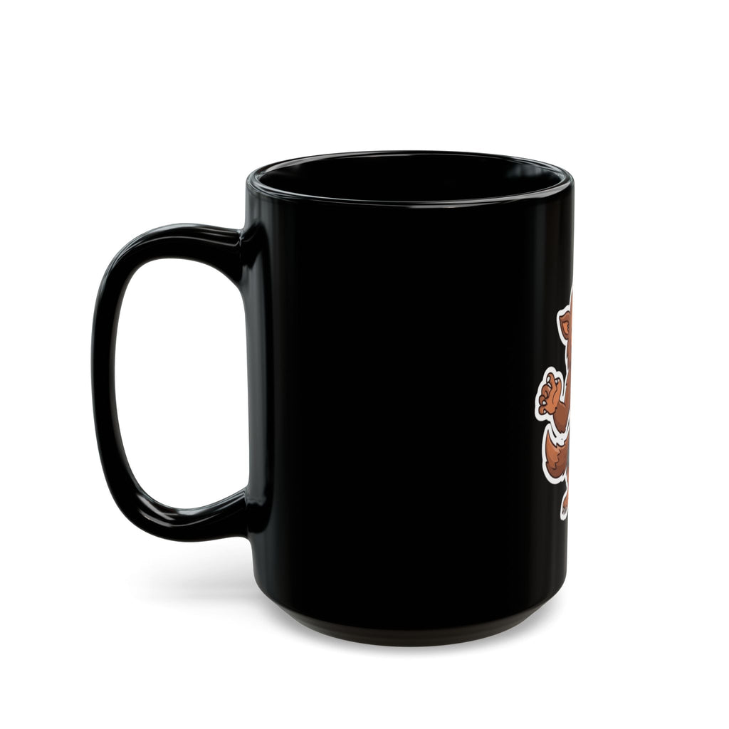 "Werewolf" Black Ceramic Mug