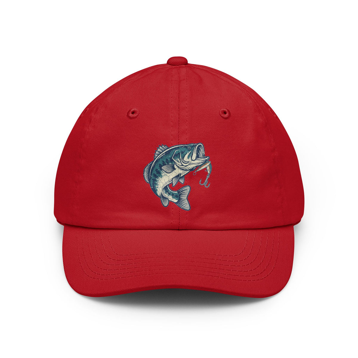Color: Red | Never Leave A Good Hole Dad Hat